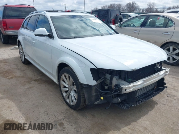 2015 Audi allroad A6 V8 with VIN WA1UFBFL1FA061366, listed as a IAAI auction lot 41870949 with 108,315 mi miles and . Bid and sale history available at DreamBid. Image 1.