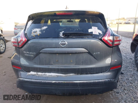 2017 Nissan Murano SL with VIN 5N1AZ2MHXHN185657, listed as a IAAI auction lot 41266313 with 137,559 mi miles and . Bid and sale history available at DreamBid. Image 17.