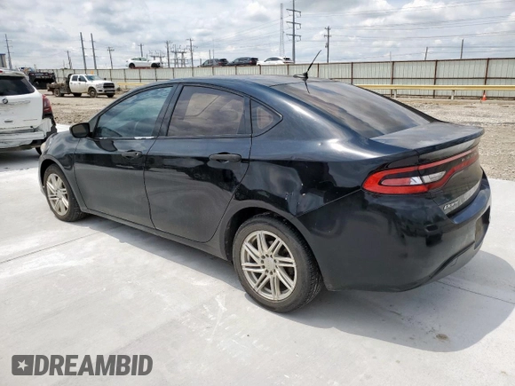 2013 Dodge Dart SE z VIN 1C3CDFAAXDD343333, wystawiony jako Copart lot #58909725 z przebiegiem 165 099 mil mil oraz Czysty tytuł • Clean title. Historia ofert i sprzedaży dostępna na DreamBid. Obrazek 2.