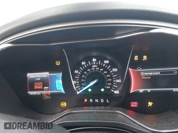 2017 Ford Fusion SE with VIN 3FA6P0H7XHR404884, listed as a IAAI auction lot 40778781 with 95,260 mi miles. Bid and sale history available at carsss.com. Image 7.