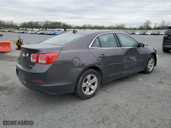 2013 Chevrolet Malibu LS with VIN 1G11B5SAXDF166362, listed as a Copart auction lot 53632555 with 161,180 mi miles and Salvage Title. Bid and sale history available at carsss.com. Image 3.