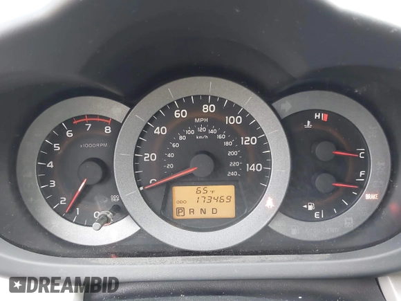 2009 Toyota RAV4 Ltd with VIN JTMBK31V79D009055, listed as a IAAI auction lot 41978899 with 173,469 mi miles. Bid and sale history available at carsss.com. Image 7.