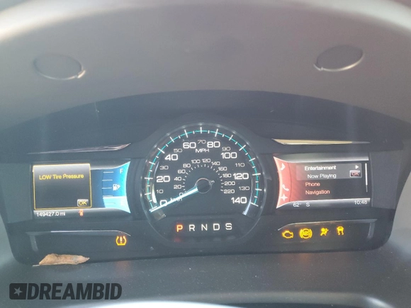 2013 Ford Flex SEL with VIN 2FMHK6C85DBD25938, listed as a Copart auction lot 80495104 with 149,427 mi miles and Salvage Title. Bid and sale history available at carsss.com. Image 9.
