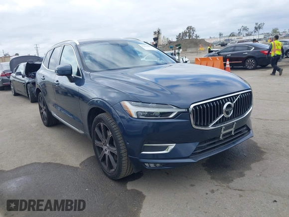 2020 Volvo XC60 Inscription with VIN YV4A22RL4L1566651, listed as a IAAI auction lot 42058491 with 48,597 mi miles and . Bid and sale history available at DreamBid. Image 1.