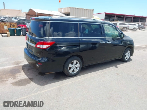 2017 Nissan Quest SV with VIN JN8AE2KP4H9169686, listed as a IAAI auction lot 42185479 with 78,102 mi miles. Bid and sale history available at carsss.com. Image 4.