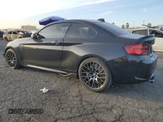 2020 BMW M2 Competition with VIN WBS2U7C08L7E13485, listed as a Copart auction lot 87297134 with 40,260 mi miles and Salvage Title. Bid and sale history available at carsss.com. Image 2.