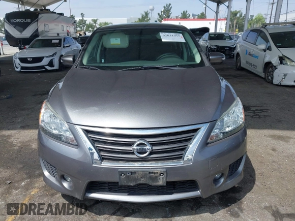 2015 Nissan Sentra SR with VIN 3N1AB7AP6FY217976, listed as a IAAI auction lot 42031415 with 130,572 mi miles and . Bid and sale history available at DreamBid. Image 12.