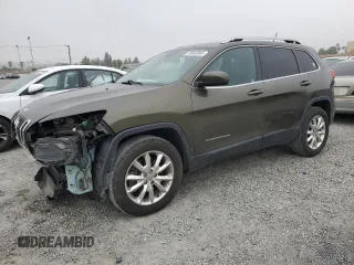 2014 Jeep Cherokee Limited z VIN 1C4PJMDS2EW259964, wystawiony jako Copart lot #54942085 z przebiegiem 80 288 mil mil oraz Szkoda całkowita • Salvage title. Historia ofert i sprzedaży dostępna na DreamBid. Obrazek 1.
