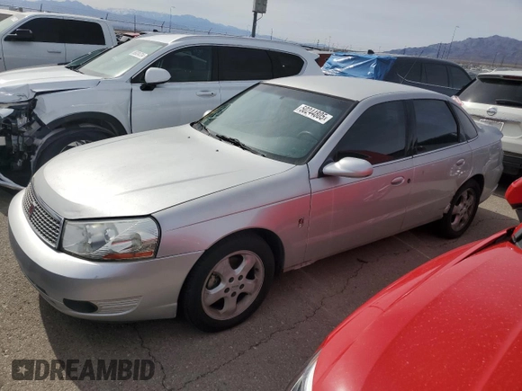 2003 Saturn LS z VIN 1G8JU54F13Y552725, wystawiony jako Copart lot #50244805 z przebiegiem 131 259 mil mil oraz Szkoda całkowita • Salvage title. Historia ofert i sprzedaży dostępna na DreamBid. Obrazek 1.