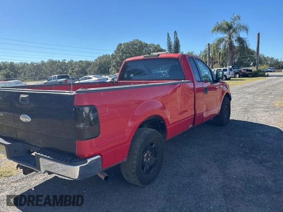 2007 Ford F-150 XL with VIN 1FTRF12W47KB40354, listed as a Copart auction lot 83070514 with 347,761 mi miles and Clean Title. Bid and sale history available at carsss.com. Image 4.