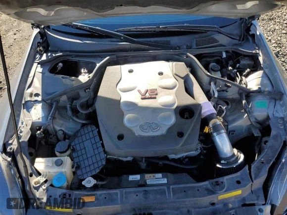 2005 Infiniti G35 Coupe with VIN JNKCV54E95M407119, listed as a Copart auction lot 69438314 with 156,257 mi miles and Salvage Title. Bid and sale history available at carsss.com. Image 11.