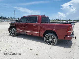 2020 Ram 1500 Limited with VIN 1C6RREHT1LN194626, listed as a Copart auction lot 62728865 with 70,592 mi miles and Salvage title. Bid and sale history available at DreamBid. Image 2.
