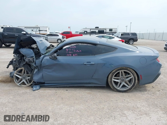 2024 Ford Mustang EcoBoost with VIN 1FA6P8TH0R5146426, listed as a IAAI auction lot 42074365 with 6,726 mi miles and . Bid and sale history available at DreamBid. Image 13.
