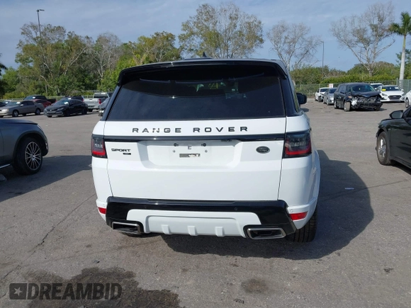 2021 Land Rover Range Rover Sport HST with VIN SALWS2RU5MA760939, listed as a IAAI auction lot 41263100 with 66,712 mi miles. Bid and sale history available at carsss.com. Image 17.