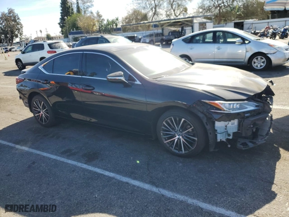 2022 Lexus ES with VIN 58ADA1C13NU024676, listed as a Copart auction lot 42182145 with NaN miles and Salvage Title. Bid and sale history available at carsss.com. Image 4.