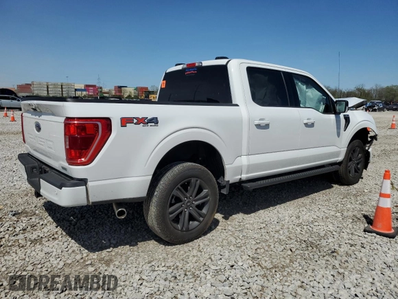 2023 Ford F-150 XL with VIN 1FTFW1E82PKE82241, listed as a Copart auction lot 54902835 with Not Provided miles and Salvage Title. Bid and sale history available at carsss.com. Image 3.