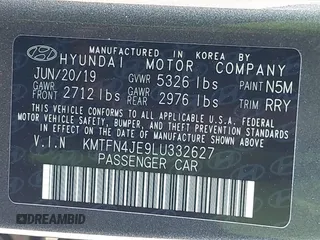 2020 Genesis G80 3.8L with VIN KMTFN4JE9LU332627, listed as a IAAI auction lot 41155598 with 70,070 mi miles. Bid and sale history available at carsss.com. Image 9.