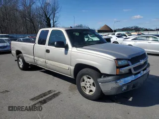2004 Chevrolet Silverado 1500 Z71 with VIN 1GCEK19T94E356779, listed as a Copart auction lot 45317035 with 200,507 mi miles and Salvage Title. Bid and sale history available at DreamBid. Image 4.