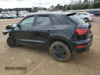 2017 Audi Q3 Premium with VIN WA1BCCFS4HR014740, listed as a Copart auction lot 48615285 with 0 mi miles and Salvage Title. Bid and sale history available at carsss.com. Image 2.