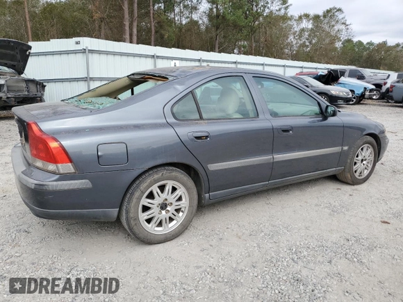 2004 Volvo S60 with VIN YV1RS61T842326873, listed as a Copart auction lot 76056544 with 287,967 mi miles and Salvage Title. Bid and sale history available at carsss.com. Image 3.