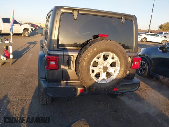 2021 Jeep Wrangler Unlimited Sport S z VIN 1C4HJXDG7MW583315, wystawiony jako IAAI lot #41827899 z przebiegiem 25 264 mil mil oraz . Historia ofert i sprzedaży dostępna na DreamBid. Obrazek 17.