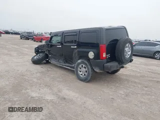 2007 Hummer H3 SUV with VIN 5GTDN13E578109056, listed as a IAAI auction lot 41455611 with 182,456 mi miles and . Bid and sale history available at DreamBid. Image 3.