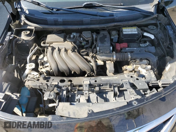 2017 Nissan Versa S with VIN 3N1CN7AP2HL854959, listed as a Copart auction lot 59207715 with 134,734 mi miles and Salvage title. Bid and sale history available at DreamBid. Image 11.