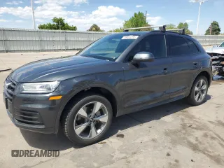 2020 Audi Q5 Premium z VIN WA1ANAFY5L2091374, wystawiony jako Copart lot #49480285 z przebiegiem 54 380 mil mil oraz Szkoda całkowita • Salvage title. Historia ofert i sprzedaży dostępna na DreamBid. Obrazek 1.