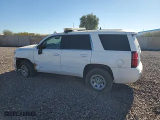 2016 Chevrolet Tahoe Commercial with VIN 1GNSKFEC2GR266027, listed as a Copart auction lot 84628234 with 135,689 mi miles and Salvage Title. Bid and sale history available at carsss.com. Image 2.