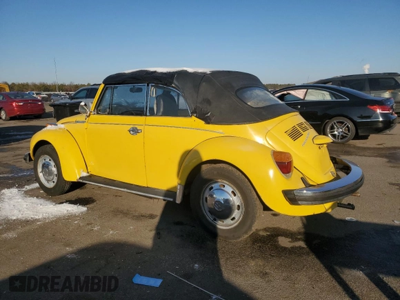 1976 Volkswagen Beetle with VIN 1562175467, listed as a Copart auction lot 41913705 with 14,471 mi miles and Clean Title. Bid and sale history available at DreamBid. Image 2.