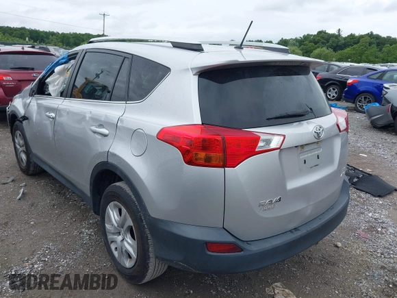 2013 Toyota RAV4 LE with VIN 2T3BFREV9DW022354, listed as a IAAI auction lot 42303979 with 105,882 mi miles and . Bid and sale history available at DreamBid. Image 3.
