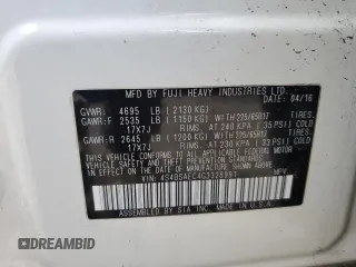 2016 Subaru Outback Premium z VIN 4S4BSAEC4G3328991, wystawiony jako Copart lot #48654975 z przebiegiem 76 910 mil mil oraz Szkoda całkowita • Salvage title. Historia ofert i sprzedaży dostępna na DreamBid. Obrazek 13.