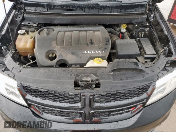 2013 Dodge Journey R/T with VIN 3C4PDCEG2DT500101, listed as a Copart auction lot 54759275 with 140,814 mi miles and Salvage title. Bid and sale history available at DreamBid. Image 12.