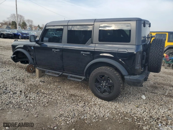 2023 Ford Bronco with VIN 1FMEE5DP3PLB85161, listed as a Copart auction lot 49138925 with 11,305 mi miles and Salvage Title. Bid and sale history available at carsss.com. Image 2.