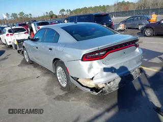 2019 Dodge Charger Police with VIN 2C3CDXKT8KH592686, listed as a IAAI auction lot 41065766 with 139,778 mi miles and . Bid and sale history available at DreamBid. Image 3.