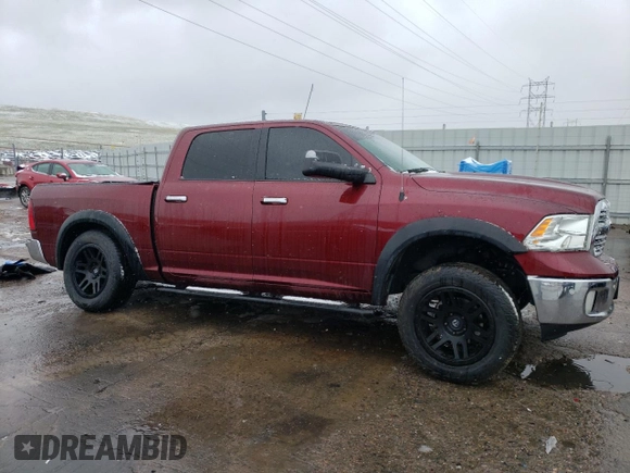 2017 Ram 1500 Big Horn with VIN 1C6RR7LM6HS879452, listed as a Copart auction lot 53857415 with 68,922 mi miles and Salvage Title. Bid and sale history available at carsss.com. Image 4.