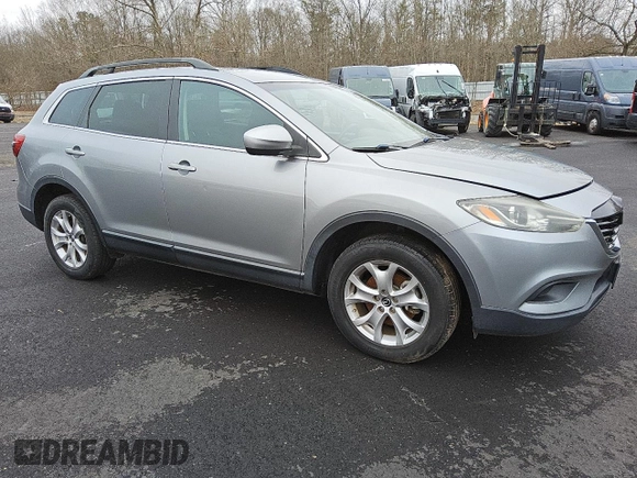 2015 Mazda CX-9 Sport with VIN JM3TB3BV6F0452598, listed as a Copart auction lot 45748945 with 78,517 mi miles and Clean Title. Bid and sale history available at carsss.com. Image 4.