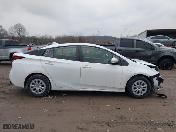 2021 Toyota Prius L Eco with VIN JTDKAMFU1M3149867, listed as a IAAI auction lot 41417036 with 84,421 mi miles. Bid and sale history available at carsss.com. Image 13.