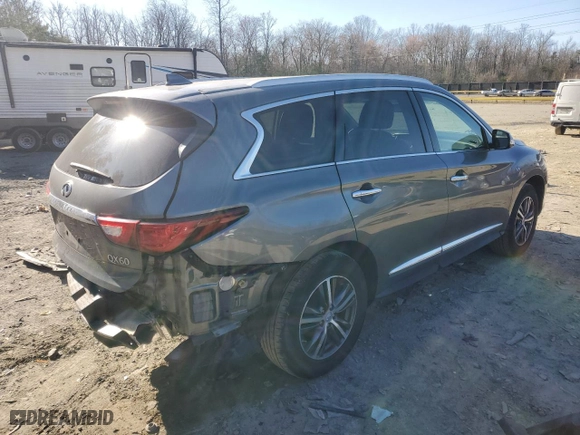 2016 Infiniti QX60 with VIN 5N1AL0MM3GC503406, listed as a Copart auction lot 48480845 with 98,627 mi miles and Salvage Title. Bid and sale history available at carsss.com. Image 3.