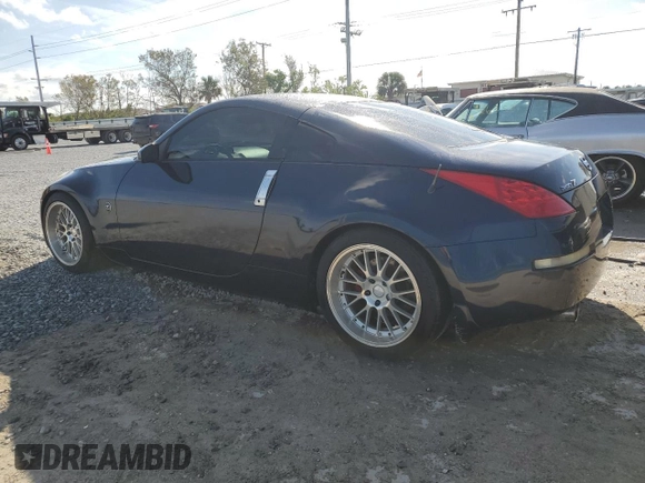 2007 Nissan 350Z with VIN JN1BZ34D27M501359, listed as a Copart auction lot 83953774 with 184,017 mi miles and Non Repairable. Bid and sale history available at DreamBid. Image 2.