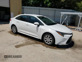 2021 Toyota Corolla LE with VIN 5YFEPMAEXMP244592, listed as a Copart auction lot 55226875 with 96,153 mi miles and Salvage Title. Bid and sale history available at DreamBid. Image 4.
