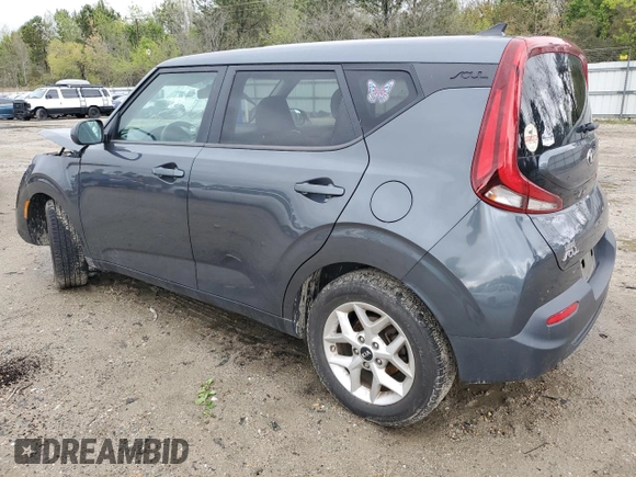 2021 Kia Soul S with VIN KNDJ23AU4M7749771, listed as a Copart auction lot 52768755 with 37,462 mi miles and Salvage Title. Bid and sale history available at carsss.com. Image 2.