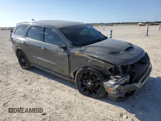 2020 Dodge Durango R/T with VIN 1C4SDHCT8LC153228, listed as a Copart auction lot 80578714 with 103,156 mi miles and Salvage title. Bid and sale history available at DreamBid. Image 4.