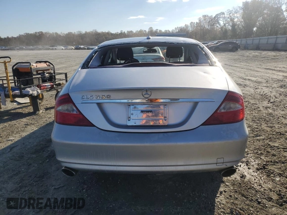 2007 Mercedes-Benz CLS-Class 5.5L with VIN WDDDJ72X97A081639, listed as a Copart auction lot 78200344 with 177,266 mi miles and Salvage Title. Bid and sale history available at carsss.com. Image 6.