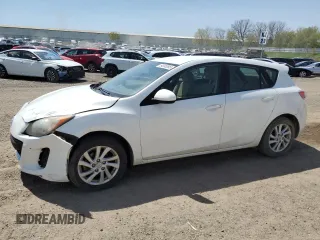 2012 Mazda 3 i Touring z VIN JM1BL1L78C1671879, wystawiony jako Copart lot #54395595 z przebiegiem 169 714 mil mil oraz Nie do naprawy • Non repairable. Historia ofert i sprzedaży dostępna na DreamBid. Obrazek 1.
