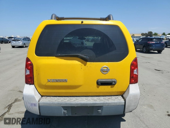 2006 Nissan Xterra S with VIN 5N1AN08W16C537378, listed as a Copart auction lot 57625985 with 344,117 mi miles and Clean title. Bid and sale history available at DreamBid. Image 6.