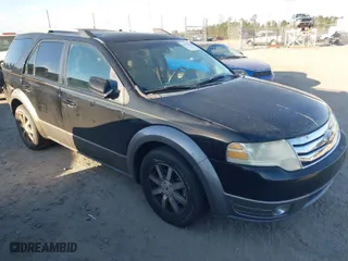 2008 Ford Taurus X SEL with VIN 1FMDK02W28GA41502, listed as a IAAI auction lot 41834964 with 187,732 mi miles. Bid and sale history available at carsss.com. Image 1.
