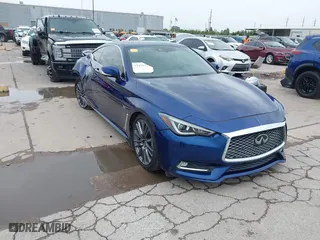2017 Infiniti Q60 3.0t Premium with VIN JN1EV7EK8HM363518, listed as a IAAI auction lot 41878777 with 70,891 mi miles. Bid and sale history available at carsss.com. Image 1.