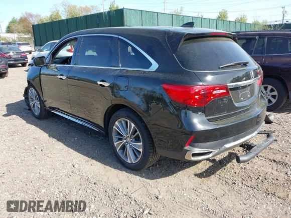 2018 Acura MDX Technology z VIN 5J8YD4H59JL008095, wystawiony jako IAAI lot #42144307 z przebiegiem 81 362 mil mil oraz . Historia ofert i sprzedaży dostępna na DreamBid. Obrazek 3.