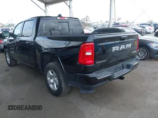 2025 Ram 1500 Big Horn with VIN 1C6RRFFG7SN506037, listed as a IAAI auction lot 41915215 with 2,137 mi miles. Bid and sale history available at carsss.com. Image 3.